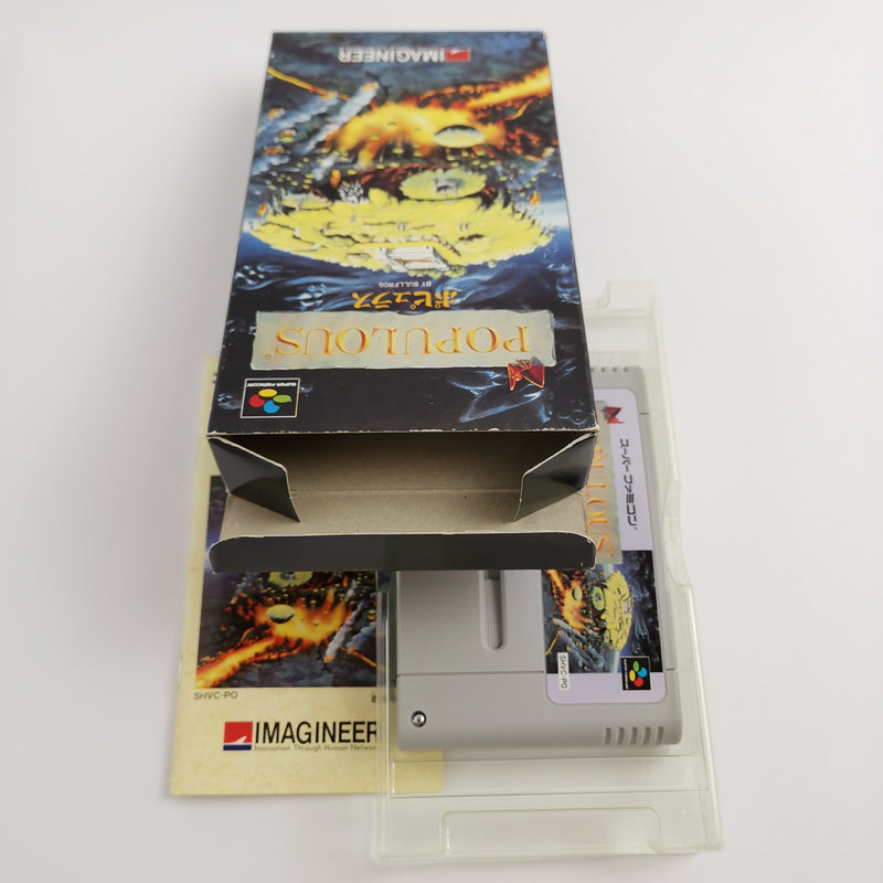Nintendo Super Famicom Spiel " Populous " SNES SFC | NTSC-J Japan OVP