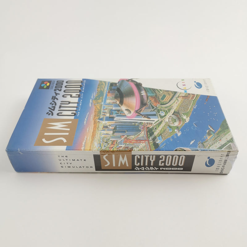 Nintendo Super Famicom Spiel " Sim City 2000 " NEU NEW SEALED | SNES SFC Japan