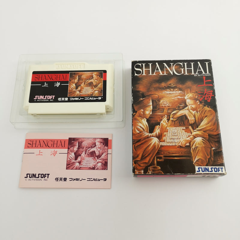 Nintendo Famicom Game "Shanghai" Family Computer Nes | NTSC-J Japan JAP | Original packaging