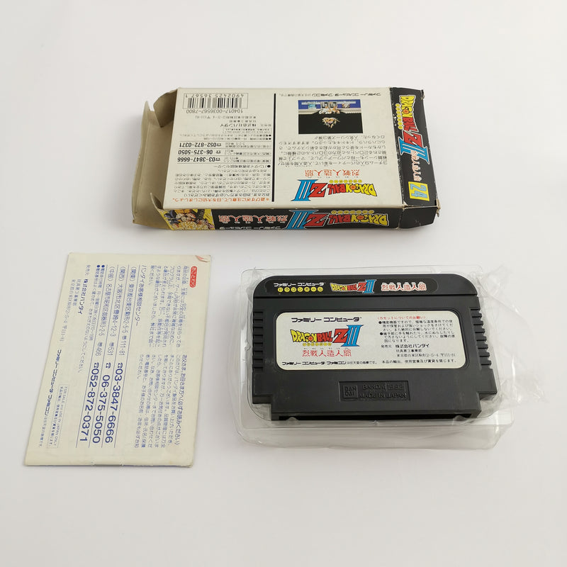 Nintendo Famicom Game "Dragonball Z III 3" Nes | Original packaging | NTSC-J Japan JAP