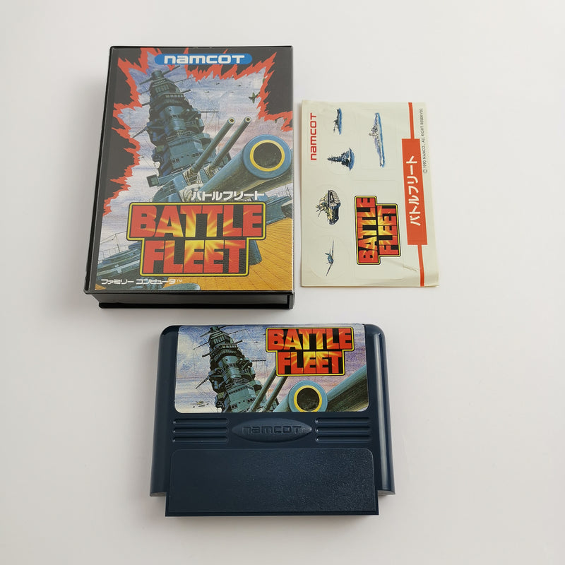 Nintendo Famicom Game "Battle Fleet" Nes Family Com. | NTSC-J Japan original packaging