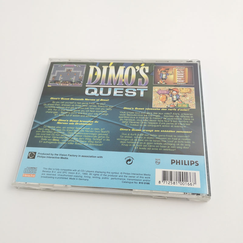 Philips CD-I Spiel " Dimos Quest " CDi Compact Disc Interactive System