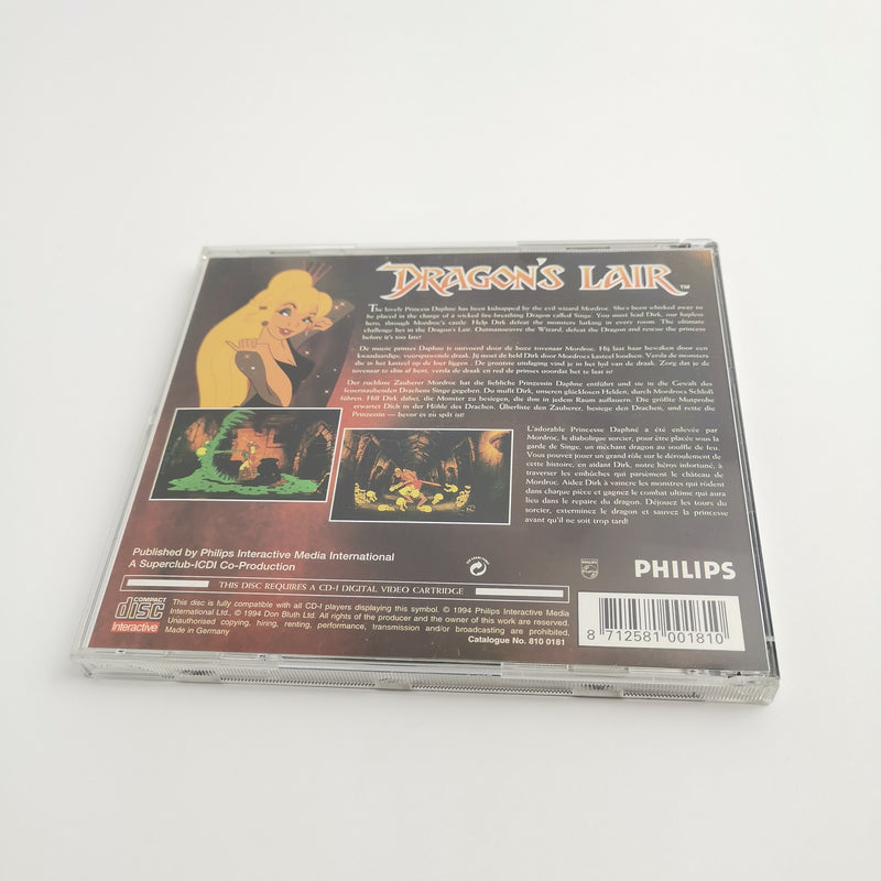 Philips CD-I game "Dragons Lair" CDi Compact Disc Interactive System