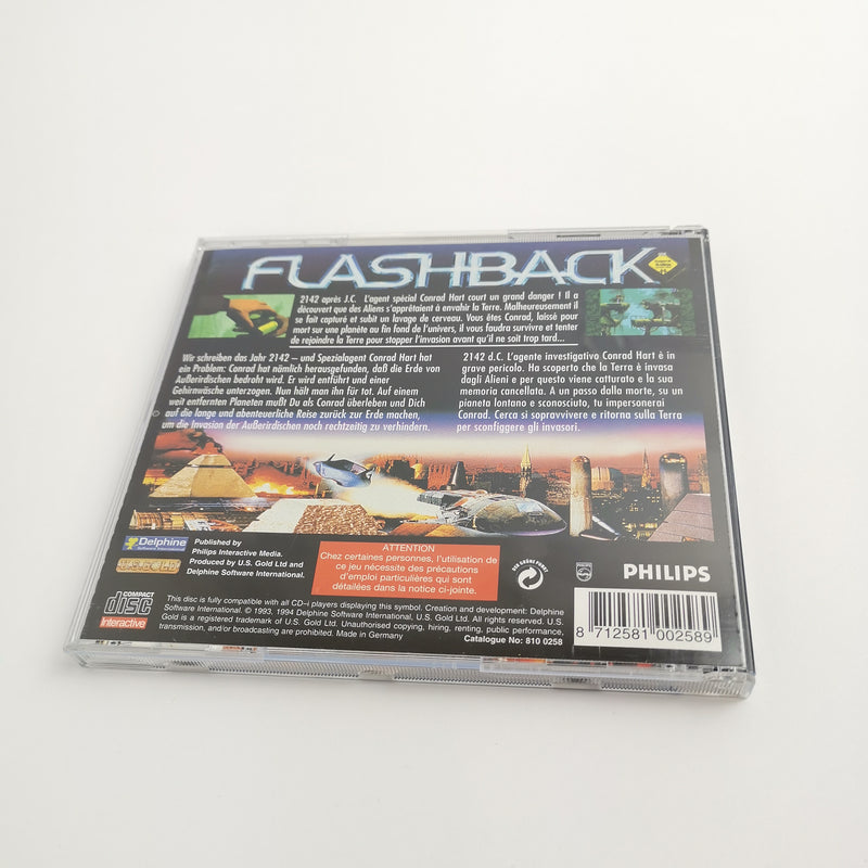 Philips CD-I game "Flashback" CDi Compact Disc Interactive System