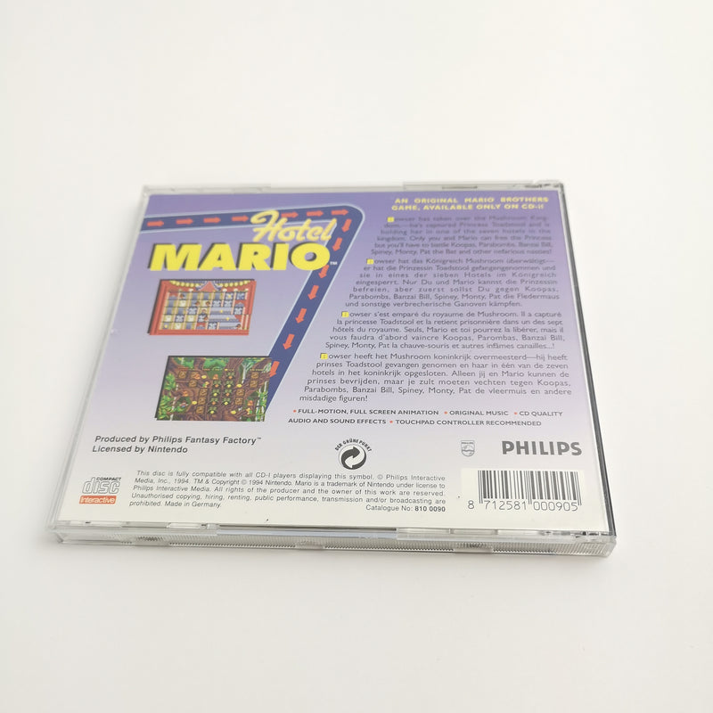 Philips CD-I Spiel " Hotel Mario " CDi Compact Disc Interactive System