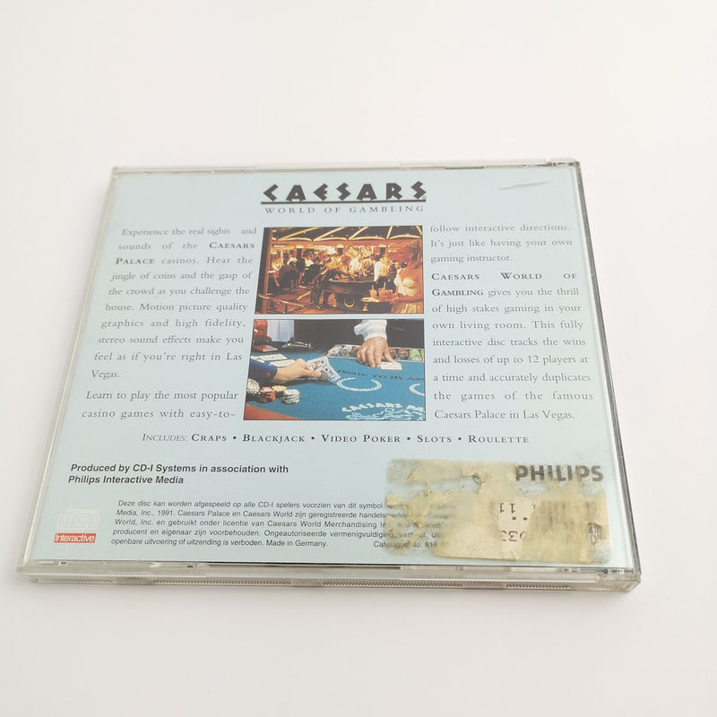 Philips CD-I game "Caesars" CDi Compact Disc Interactive System