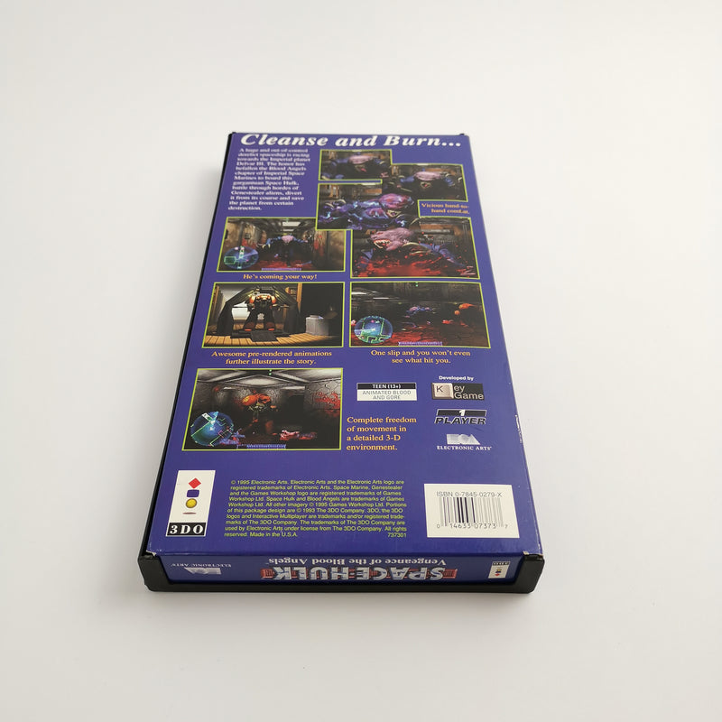 Panasonic 3DO Spiel " Space Hulk Vengeance of the Blood Angels " Long Box | OVP