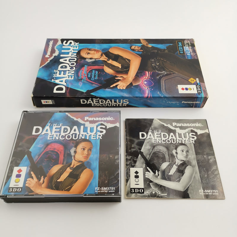 Panasonic 3DO Spiel " The Daedalus Encounter " Long Box | OVP