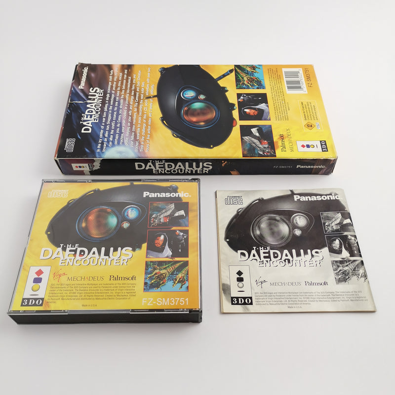 Panasonic 3DO Spiel " The Daedalus Encounter " Long Box | OVP