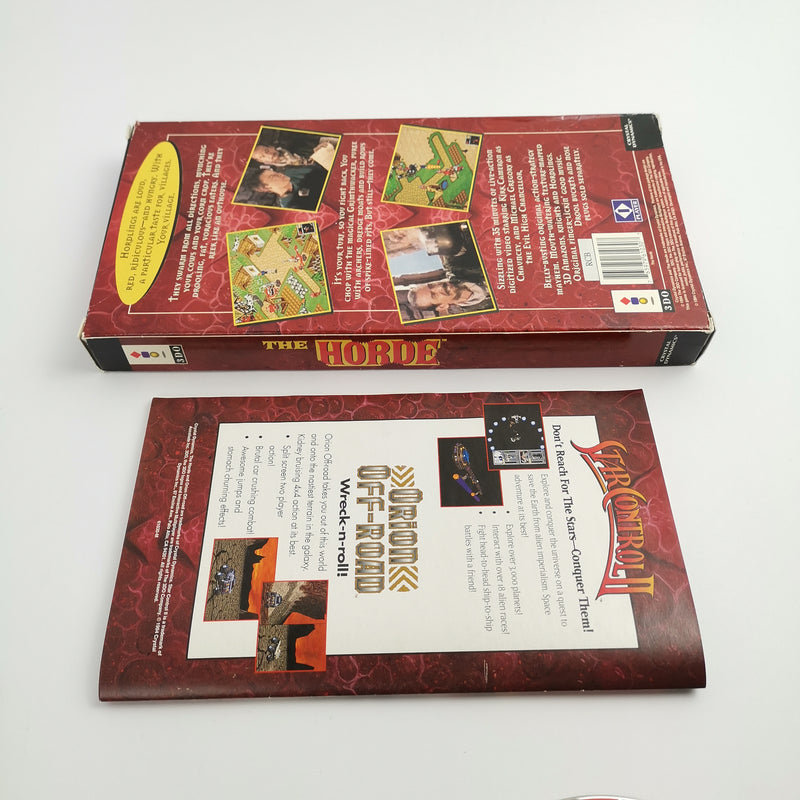 Panasonic 3DO Game "The Horde" Long Box 3 DO | Original packaging