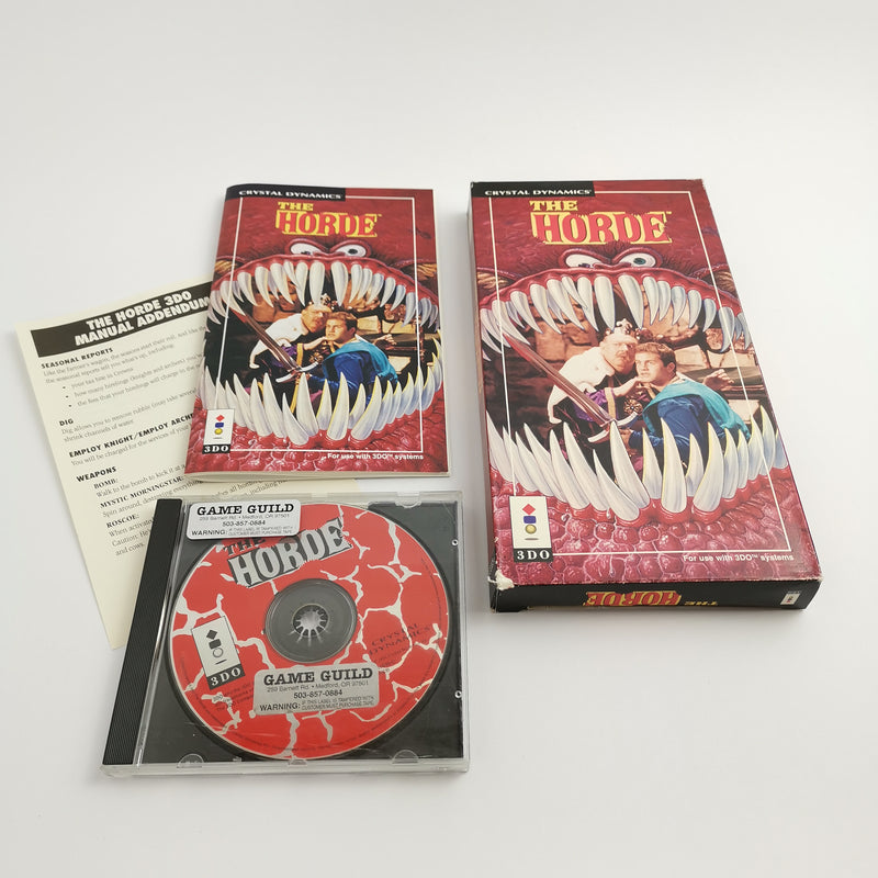 Panasonic 3DO Spiel " The Horde " Long Box 3 DO | OVP