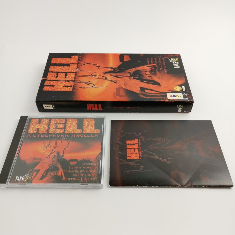 Panasonic 3DO Spiel " Hell A Cyberpunk Thriller " Long Box 3 DO | OVP