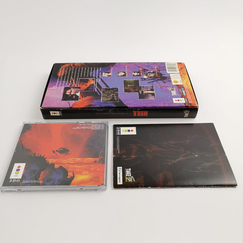 Panasonic 3DO Spiel " Hell A Cyberpunk Thriller " Long Box 3 DO | OVP