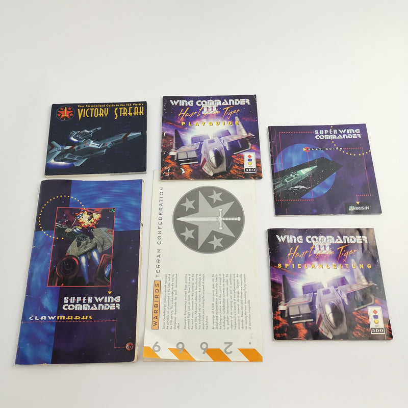 Panasonic 3DO Spiel " Super Wing Commander " Long Box 3 DO | OVP