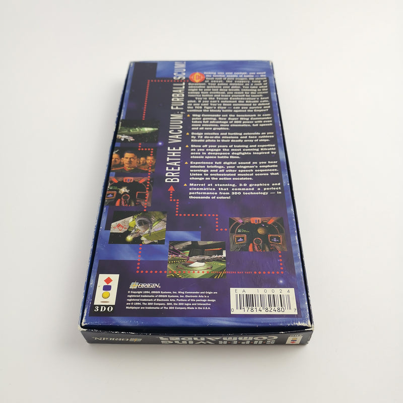 Panasonic 3DO Spiel " Super Wing Commander " Long Box 3 DO | OVP