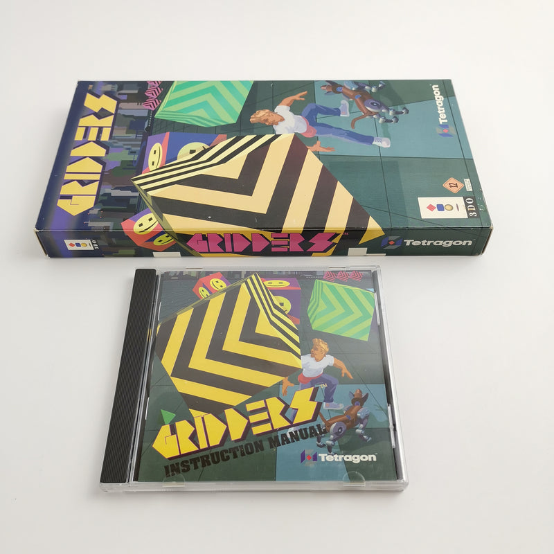 Panasonic 3DO Spiel " Gridders " Long Box 3 DO | OVP