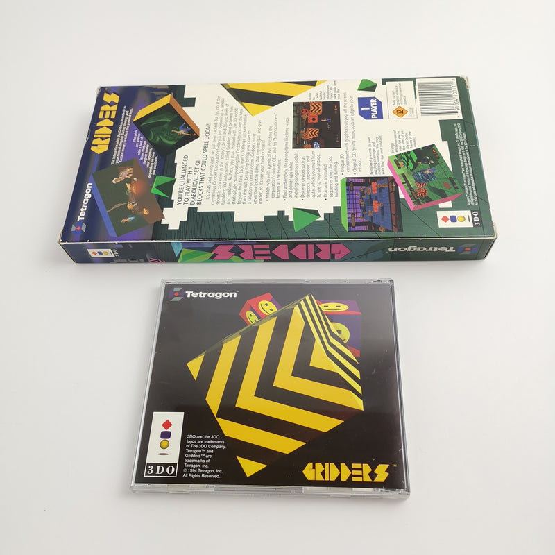 Panasonic 3DO Spiel " Gridders " Long Box 3 DO | OVP