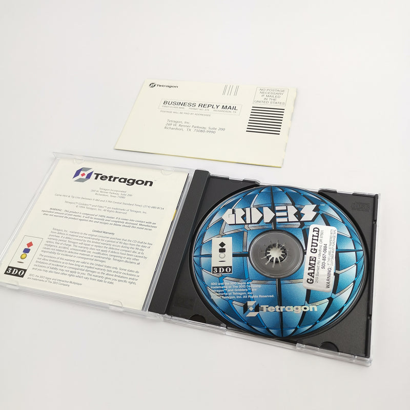 Panasonic 3DO Spiel " Gridders " Long Box 3 DO | OVP