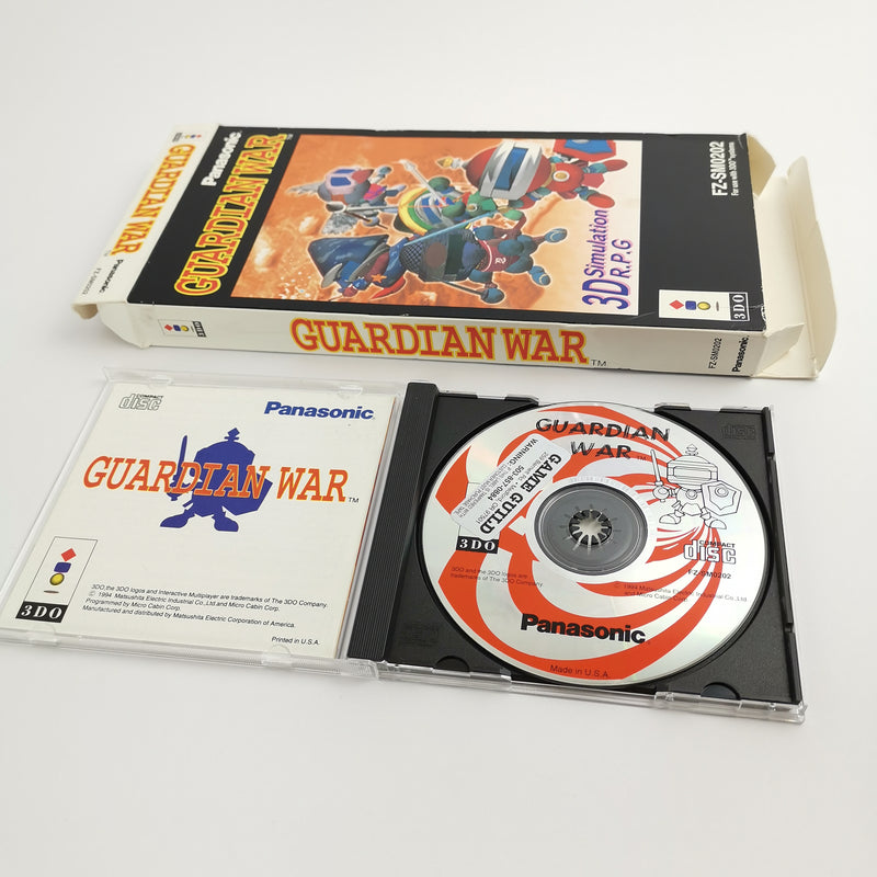 Panasonic 3DO Spiel " Guardian War " Long Box 3 DO | OVP