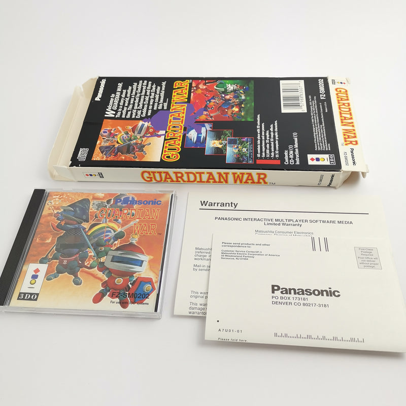 Panasonic 3DO Spiel " Guardian War " Long Box 3 DO | OVP