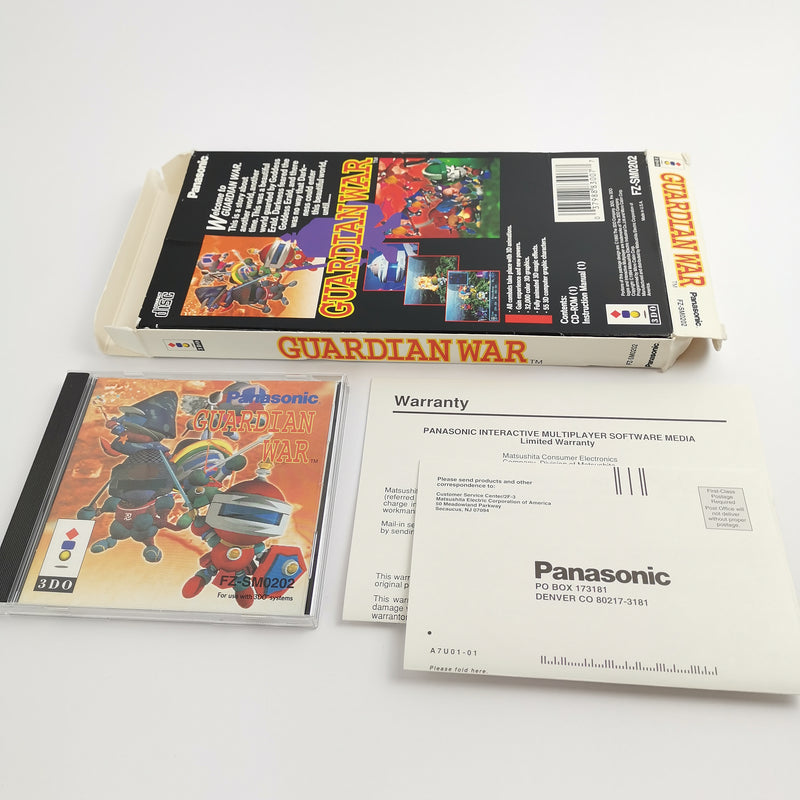 Panasonic 3DO Game "Guardian War" Long Box 3 DO | Original packaging
