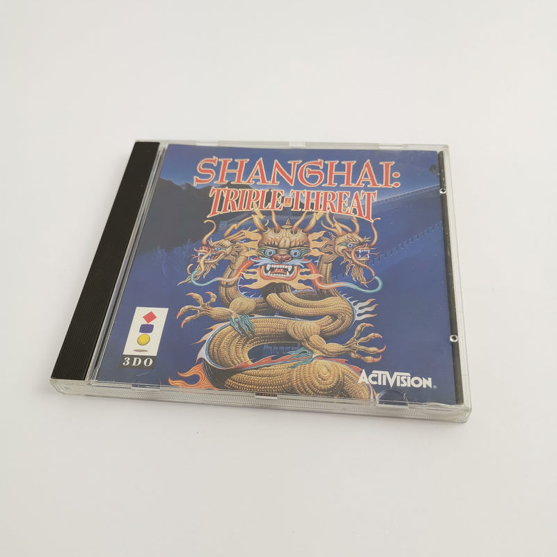 Panasonic 3DO Game "Shanghai Triple Threat" Long Box 3 DO | Original packaging