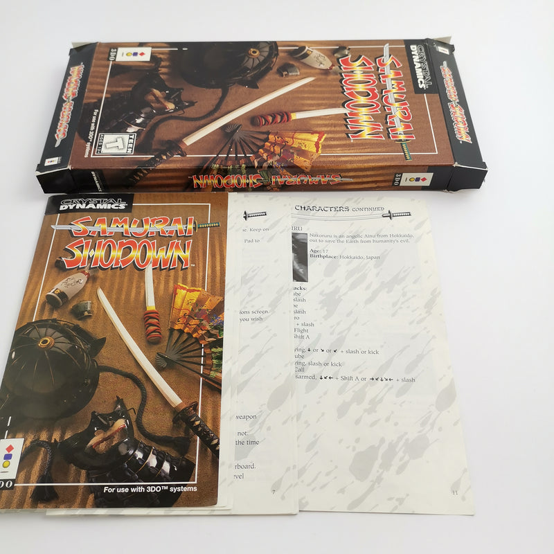 Panasonic 3DO Spiel " Samurai Showdown " Long Box 3 DO | OVP