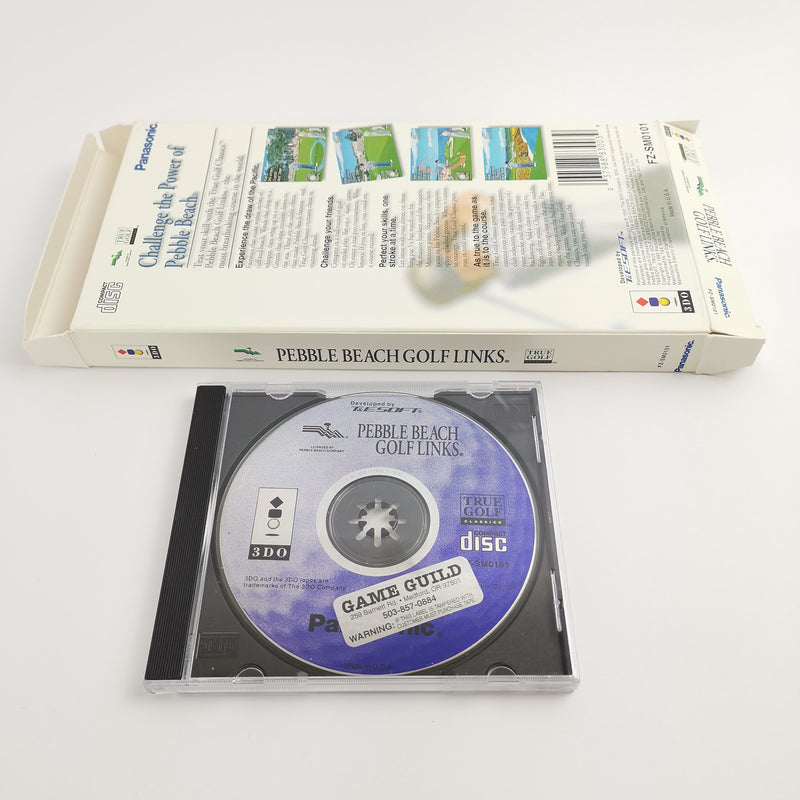 Panasonic 3DO Spiel " Pebble Beach Golf Links " Long Box 3 DO | OVP
