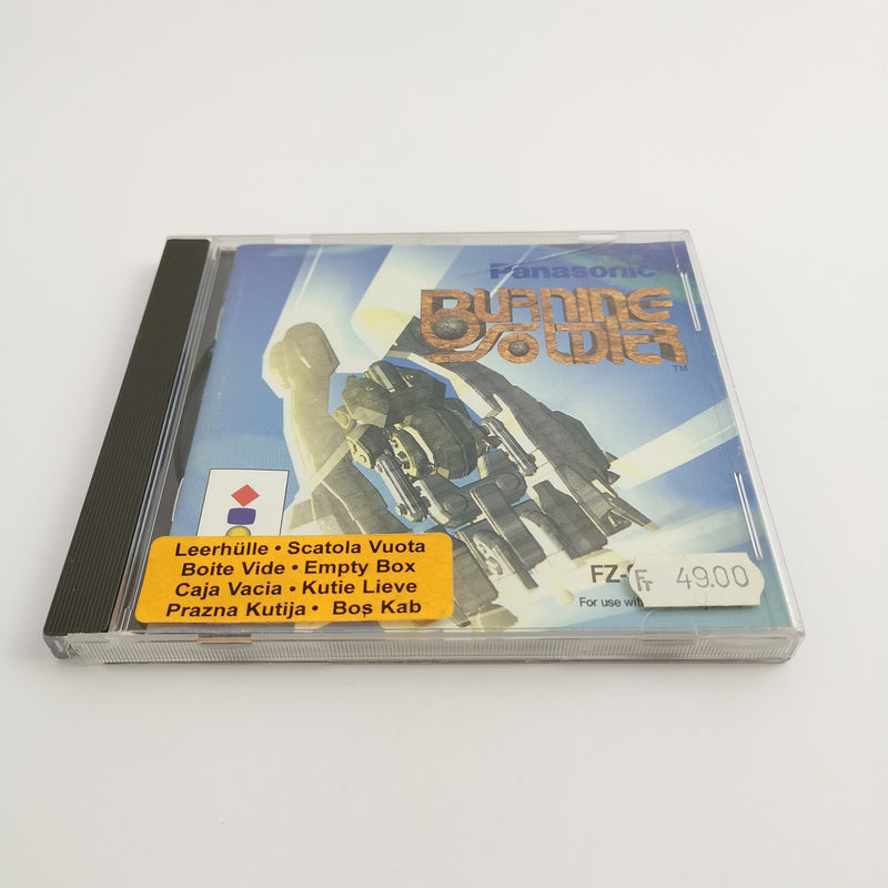 Panasonic 3DO game "Burning Soldier" 3 DO | original packaging [2]