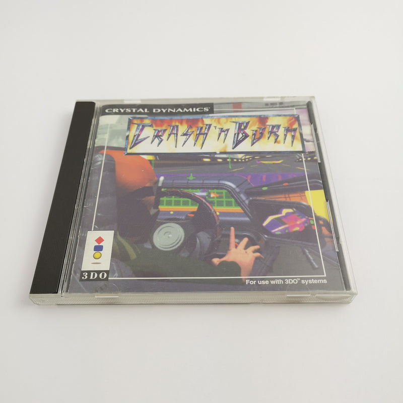 Panasonic 3DO Spiel " Crash n Burn " 3 DO | OVP