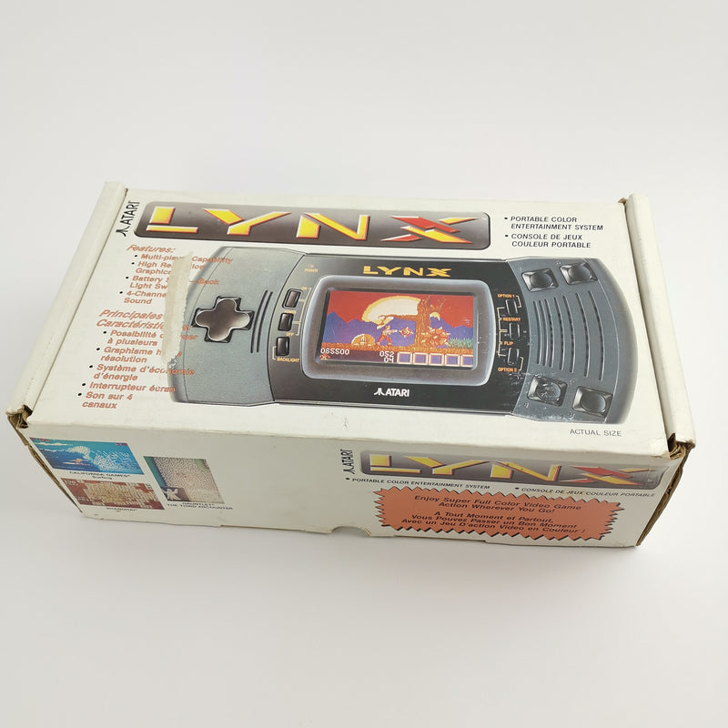 Atari Lynx 2 Handheld großes Konvolut mit 14 Spielen, 10 Sealed. OVP