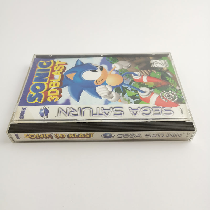 Sega Saturn Game "Sonic 3D Blast" SegaSaturn SS | Original packaging | NTSC-U/C USA