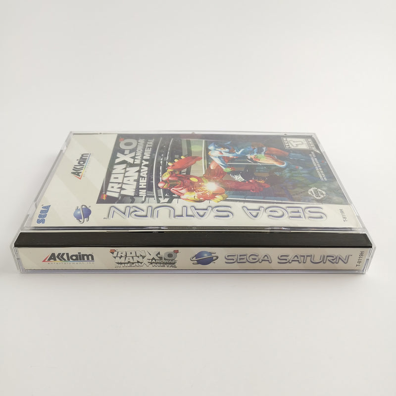 Sega Saturn Spiel " Iron Man X-0 Manowar in Heavy Metal " OVP | NTSC-U/C USA