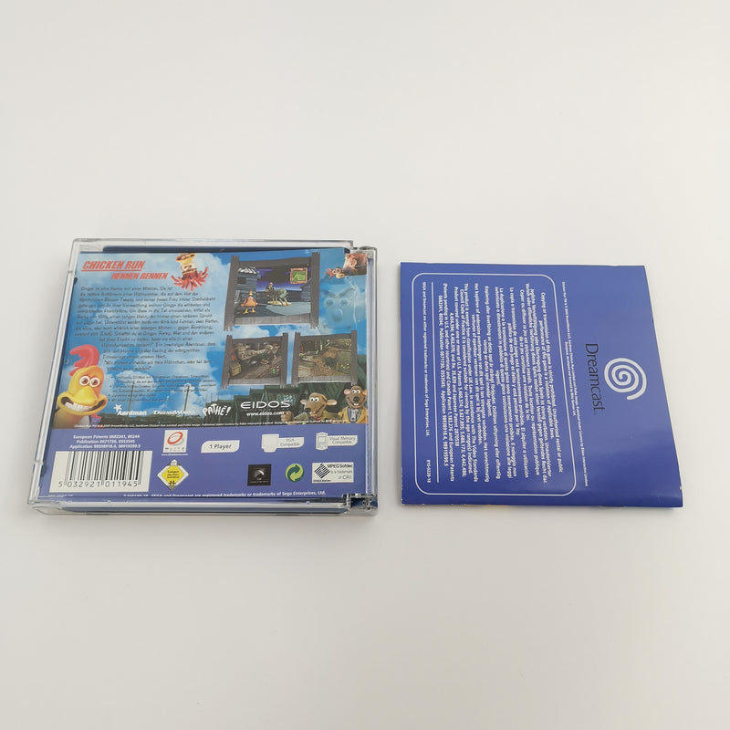 Sega Dreamcast Spiel " Chicken Run Hennen Rennen " DC DreamCast | OVP PAL