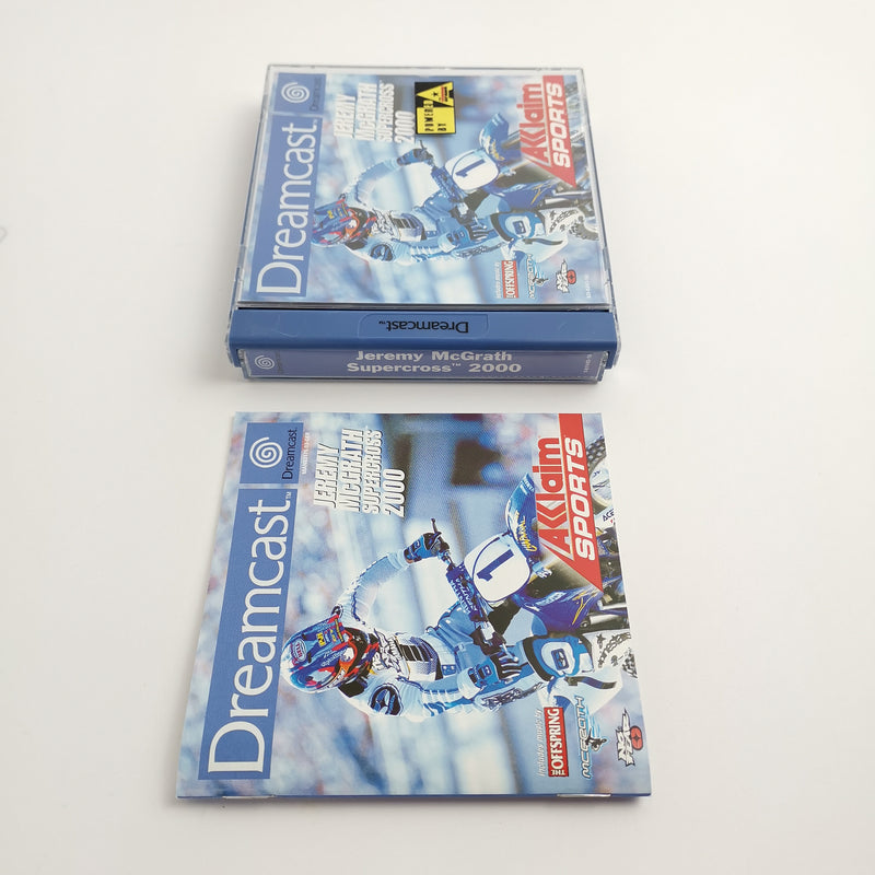 Sega Dreamcast Game "Jeremy Mcgrath Supercross 2000" DC DreamCast | OVP PAL