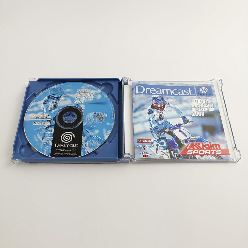 Sega Dreamcast Spiel " Jeremy Mcgrath Supercross 2000 " DC DreamCast | OVP PAL