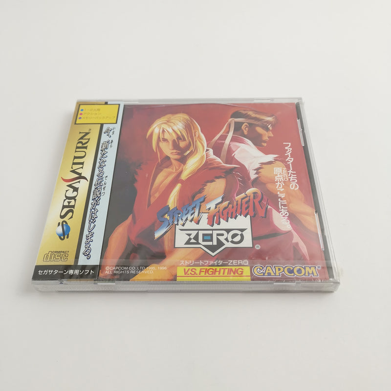 Sega Saturn Spiel " Street Fighter Zero " NTSC-J Japan NEU NEW SEALED