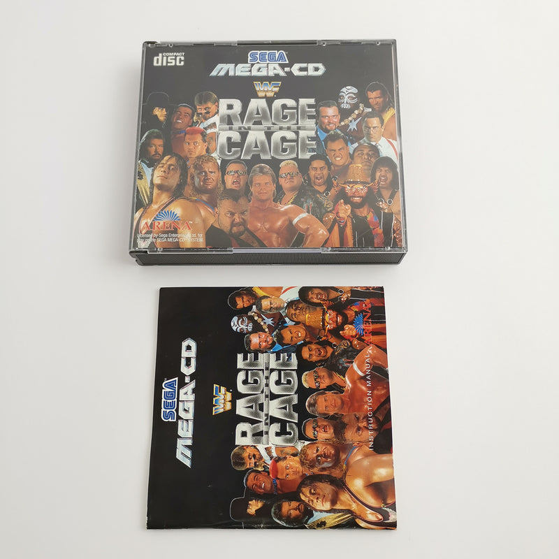 Sega Mega-CD Spiel " WWF Rage in the Cage " MC Mega CD Wrestling | OVP | PAL [2]