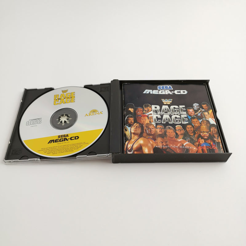 Sega Mega CD Game "WWF Rage in the Cage" MC Mega CD Wrestling | Original packaging | PAL [2]
