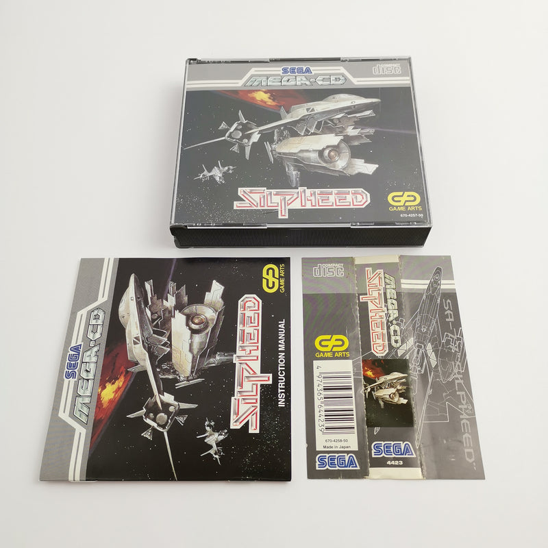 Sega Mega CD game "Silpheed" MC Mega CD | Original packaging | PAL Game Arts
