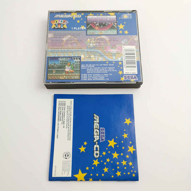 Sega Mega CD game "Wonder Dog" MC Mega CD Wonderdog | Original packaging | PAL