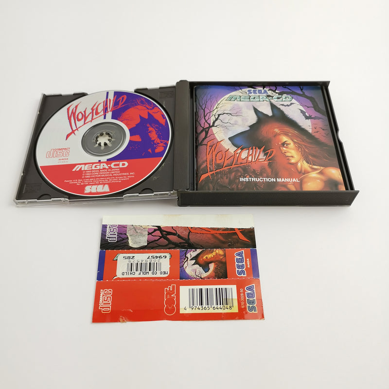 Sega Mega-CD Spiel " Wolfchild " MC Mega CD Wolf Child  | OVP | PAL
