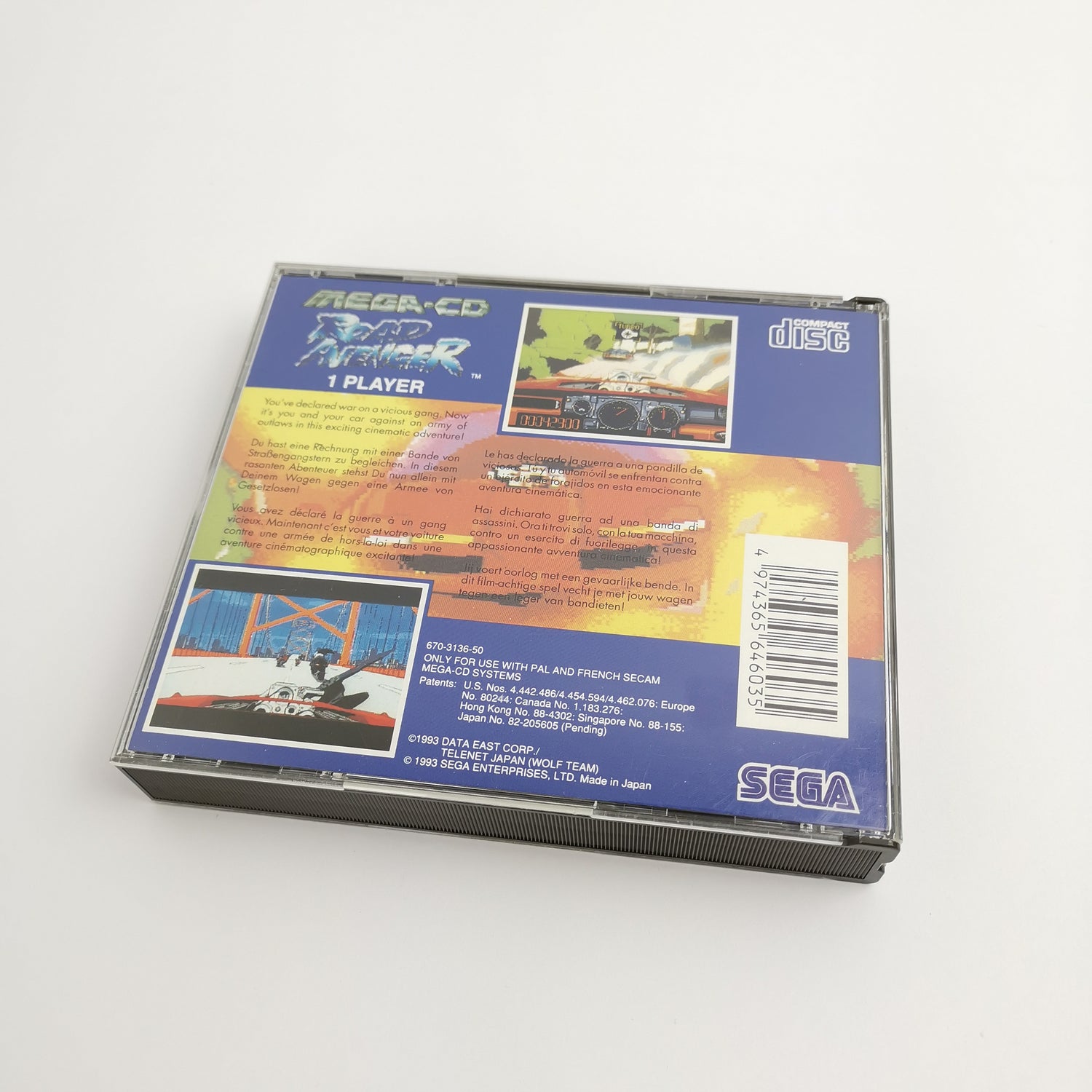 Sega Mega CD Game 
