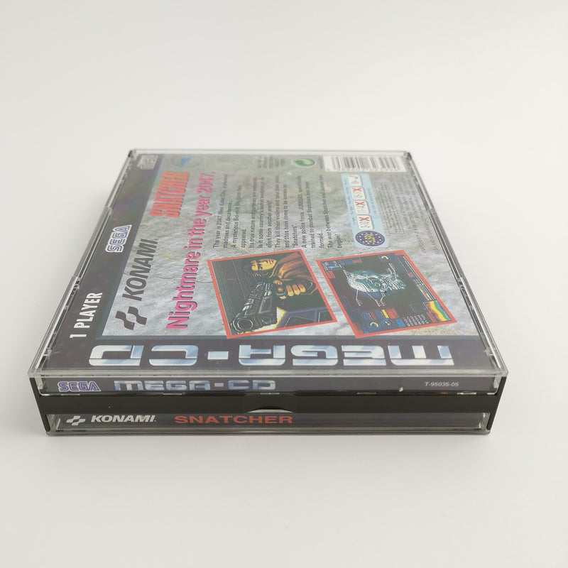 Sega Mega CD game "Snatcher" MC Mega CD | Original packaging | PAL Konami