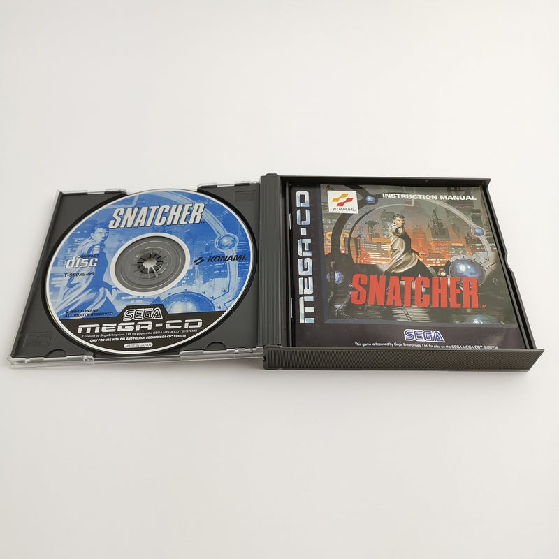 Sega Mega CD game "Snatcher" MC Mega CD | Original packaging | PAL Konami