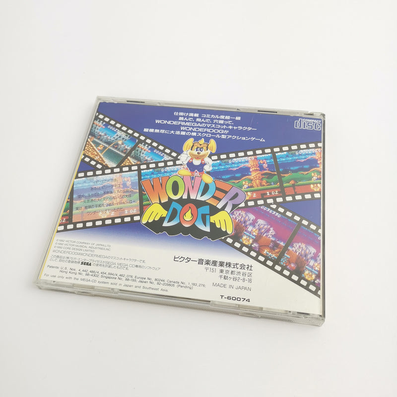Sega Mega CD game "Wonder Dog" MC Mega CD Wonderdog | Original packaging | NTSC-J Japan JAP
