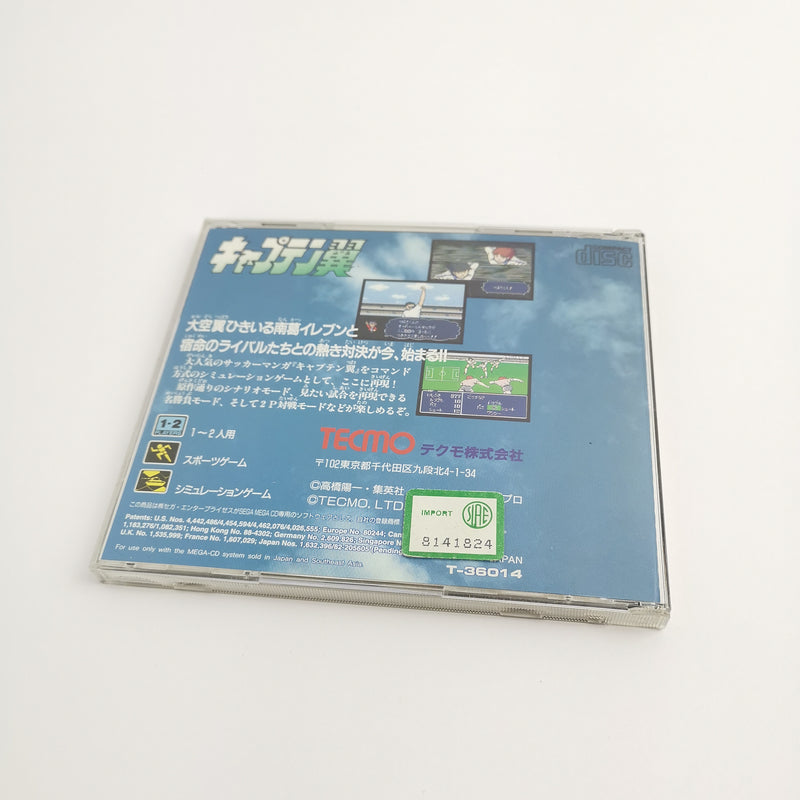 Sega Mega CD Game "Captain Tsubasa" Mega CD Football | Original packaging | NTSC-J Japan JAP