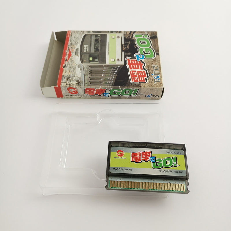 Wonderswan Spiel " Densha de Go! " Wonder Swan| NTSC-J Japan JAP