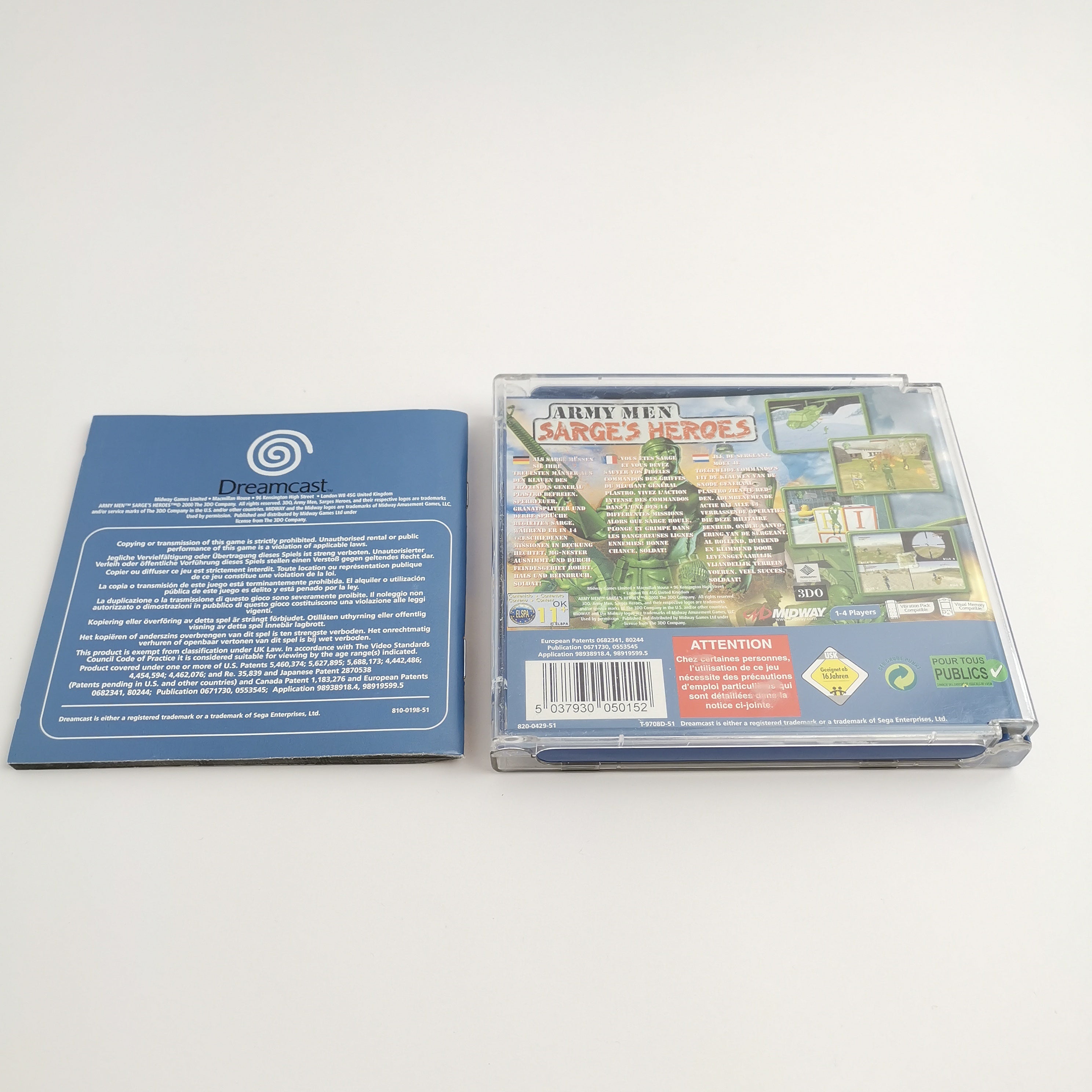 Sega Dreamcast Spiel " Army Men Sarges Heroes " DC Dream Cast | OVP | PAL [2]