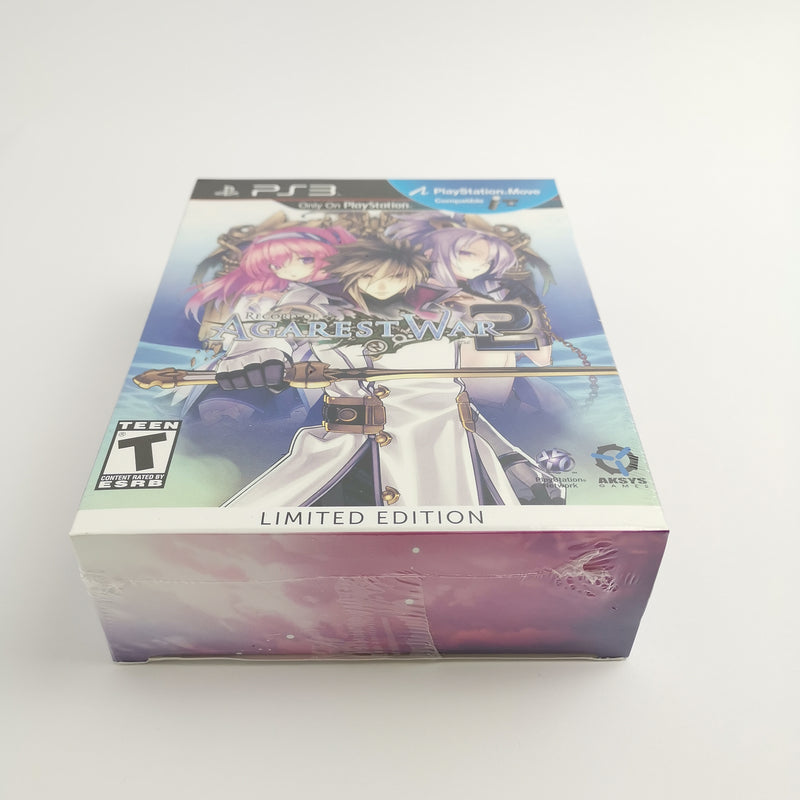 Sony Playstation 3 Spiel " Record of Agarest War 2 " Limited Edition PS3
